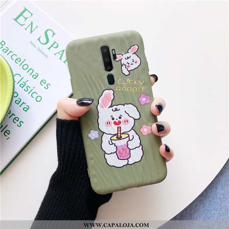 Capa Oppo A5 2020 Moda Prega Preto Capas, Oppo A5 2020 Soft Baratos