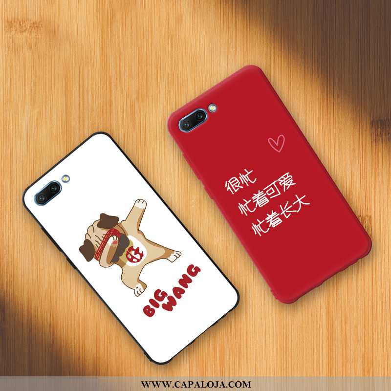 Capa Oppo A5 Desenho Animado Protetoras Personalizado Criativas Vermelho, Capas Oppo A5 Tendencia Ba