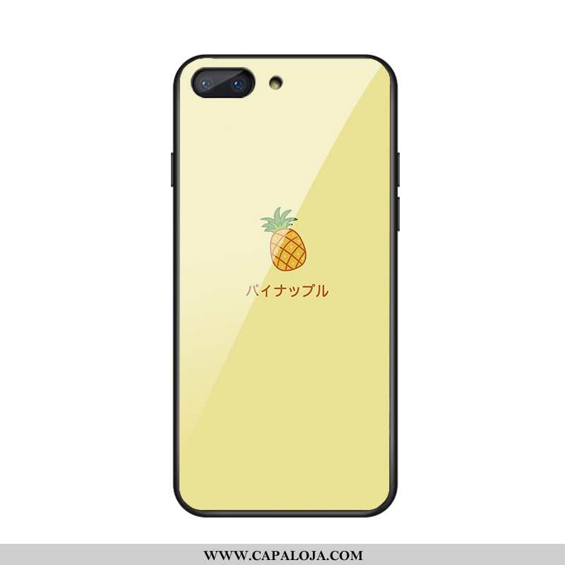 Capa Oppo A5 Fofas Capas Telemóvel Telinha Amarelo, Oppo A5 Vidro Online