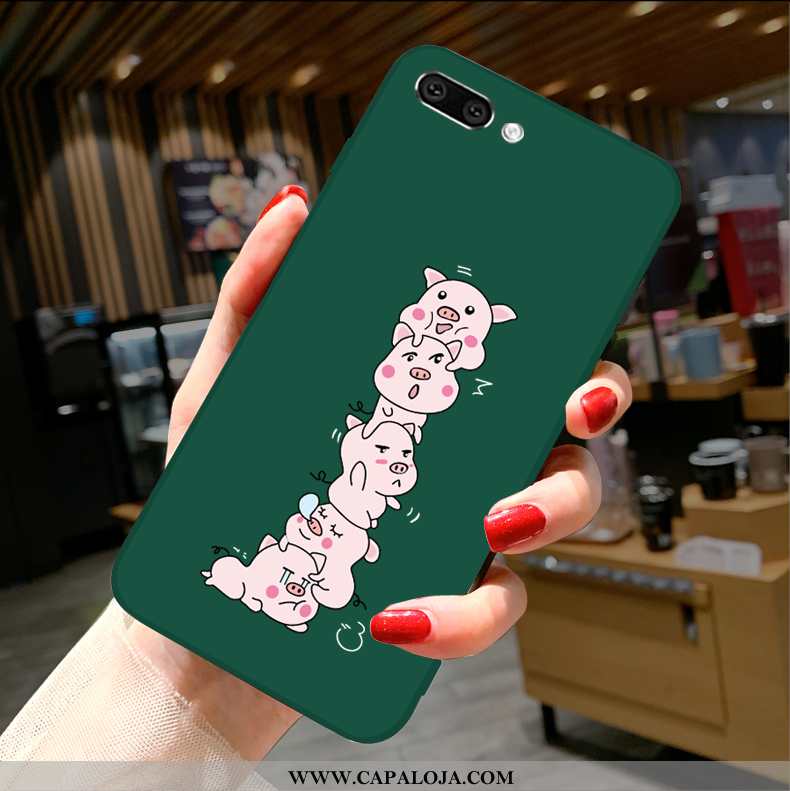 Capa Oppo A5 Fofas Telemóvel Capas Soft Verde, Oppo A5 Tendencia Baratos