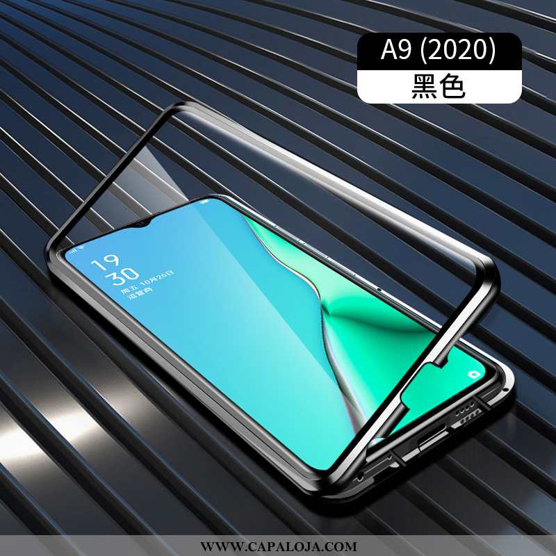Capa Oppo A9 2020 Clara Telemóvel Completa Vidro Verde, Capas Oppo A9 2020 Protetoras Baratas
