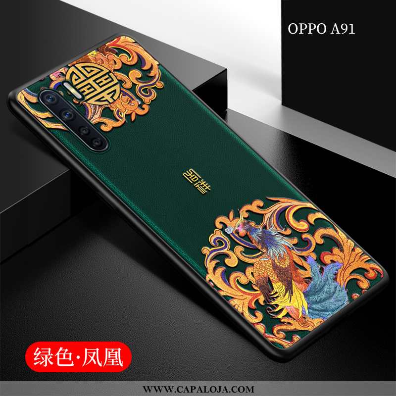 Capa Oppo A91 Protetoras Antiqueda Masculino Soft Preto, Capas Oppo A91 Silicone Venda