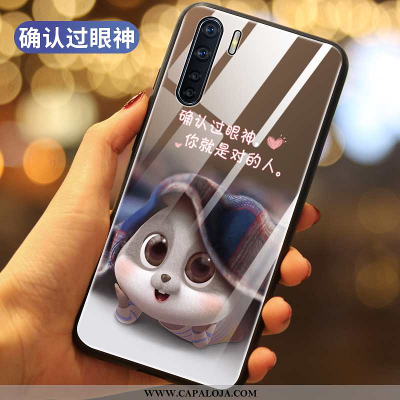 Capa Oppo A91 Tendencia Telemóvel Masculino Feminino Vermelho, Capas Oppo A91 Malha Baratos