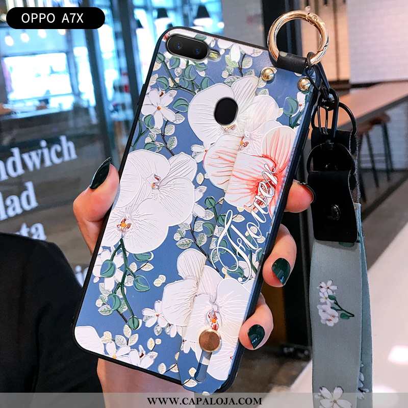 Capa Oppo Ax7 Silicone Protetoras Verde Cases, Capas Oppo Ax7 Moda Online