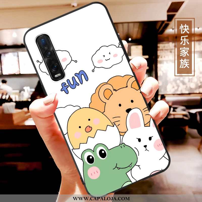 Capa Oppo Find X2 Pro Protetoras Telemóvel Novas Soft Branco, Capas Oppo Find X2 Pro Personalizado B