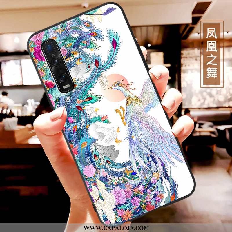Capa Oppo Find X2 Pro Protetoras Telemóvel Novas Soft Branco, Capas Oppo Find X2 Pro Personalizado B