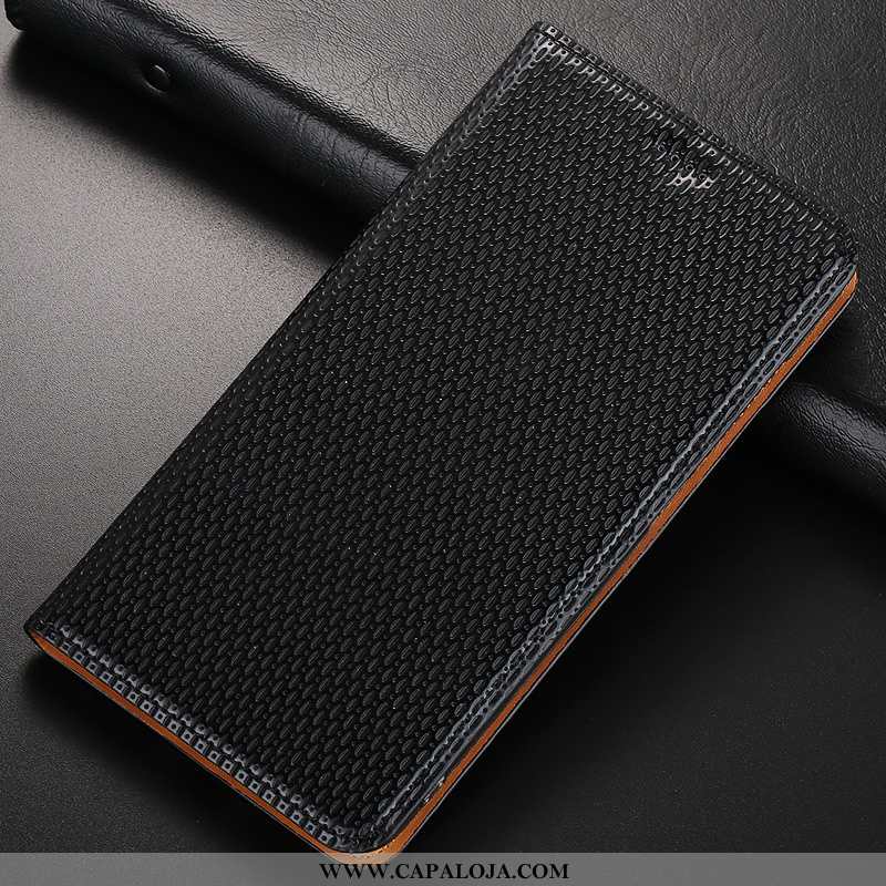 Capa Oppo Reno 10x Zoom Protetoras Couro Capas Cases Castanho, Oppo Reno 10x Zoom Couro Legitimo Bar