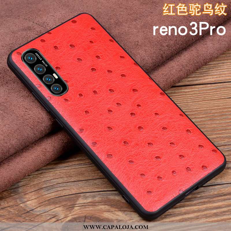 Capa Oppo Reno 3 Pro Silicone Malha Antiqueda Capas Azul, Oppo Reno 3 Pro Couro Genuíno Baratas