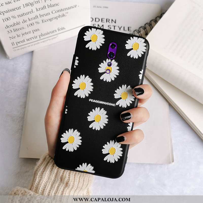 Capa Oppo Reno Z Protetoras Preto Cases Capas, Oppo Reno Z Silicone Barato
