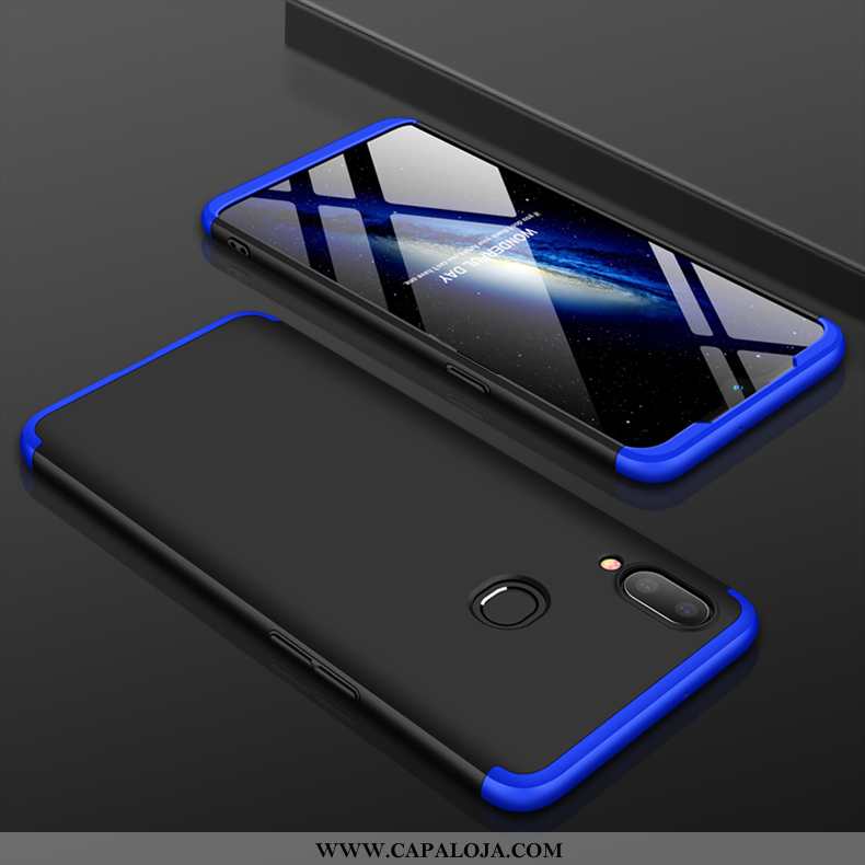 Capa Samsung Galaxy A10s Protetoras Completa Telemóvel Cases Preto, Capas Samsung Galaxy A10s Fosco 