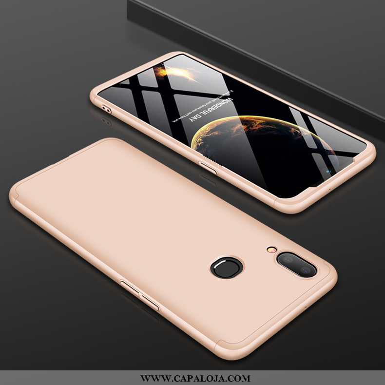 Capa Samsung Galaxy A10s Protetoras Completa Telemóvel Cases Preto, Capas Samsung Galaxy A10s Fosco 