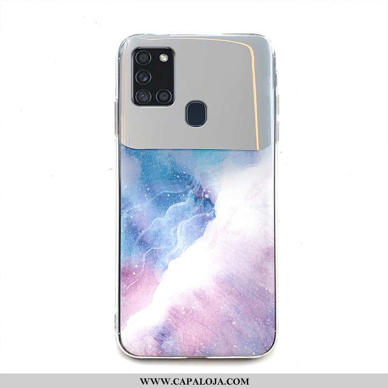 Capa Samsung Galaxy A21s Personalizada Protetoras Feminino Telemóvel Cinza, Capas Samsung Galaxy A21