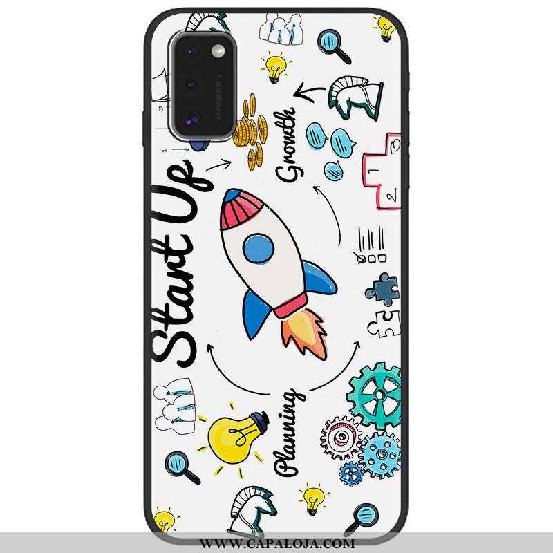 Capa Samsung Galaxy A41 Soft Rosa Pu Capas, Samsung Galaxy A41 Fosco Barato
