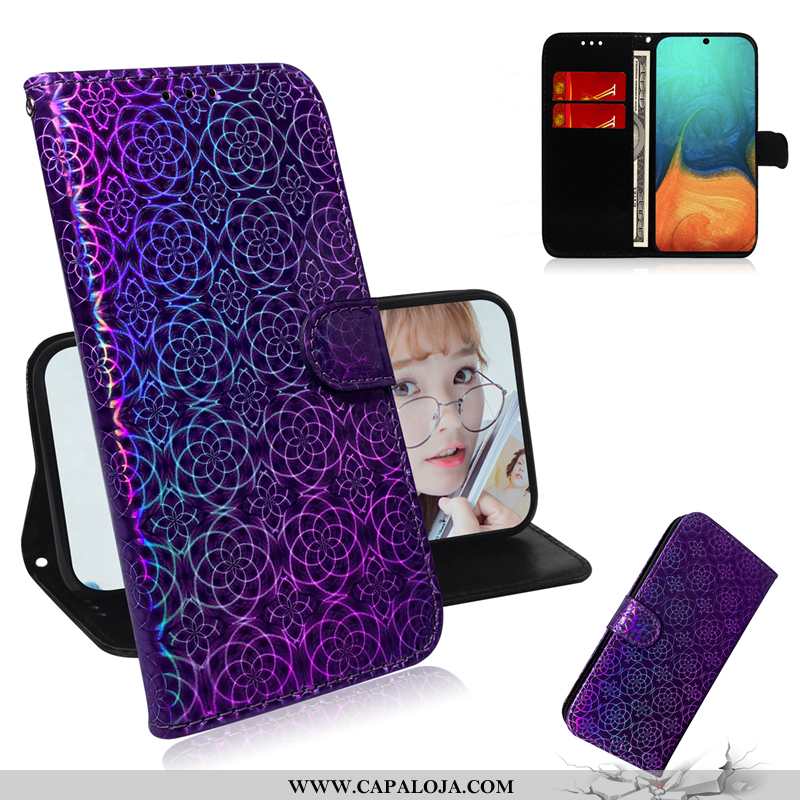 Capa Samsung Galaxy A51 Couro Capas Antiqueda Colorida Dourado, Samsung Galaxy A51 Protetoras Compra
