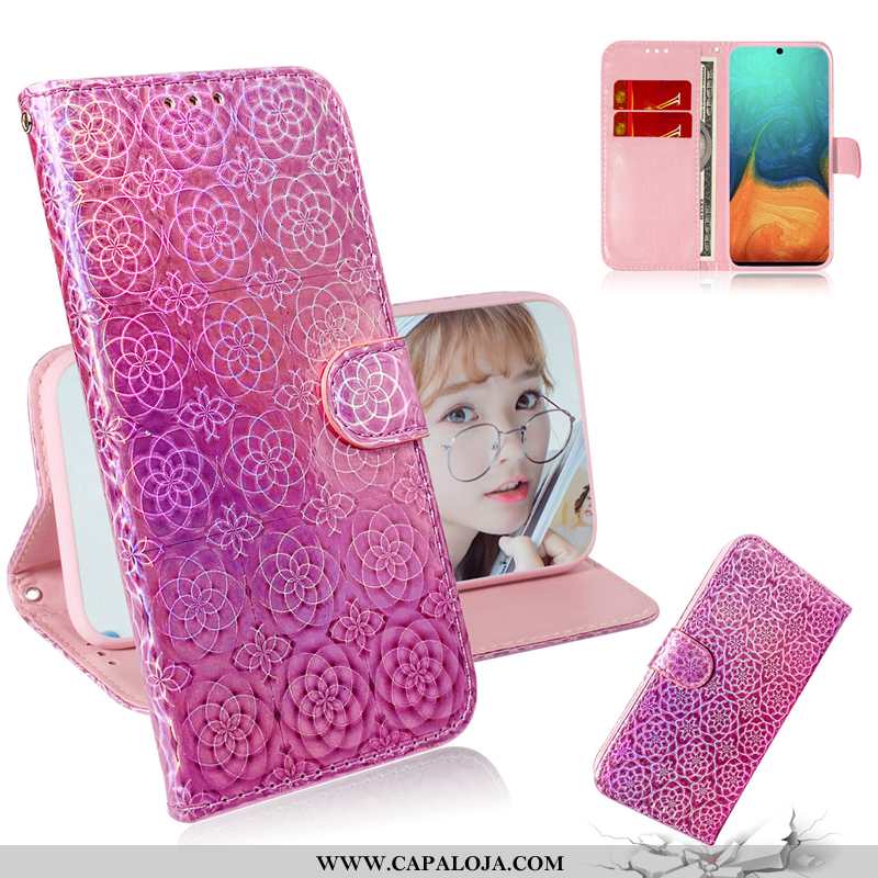 Capa Samsung Galaxy A51 Couro Capas Antiqueda Colorida Dourado, Samsung Galaxy A51 Protetoras Compra