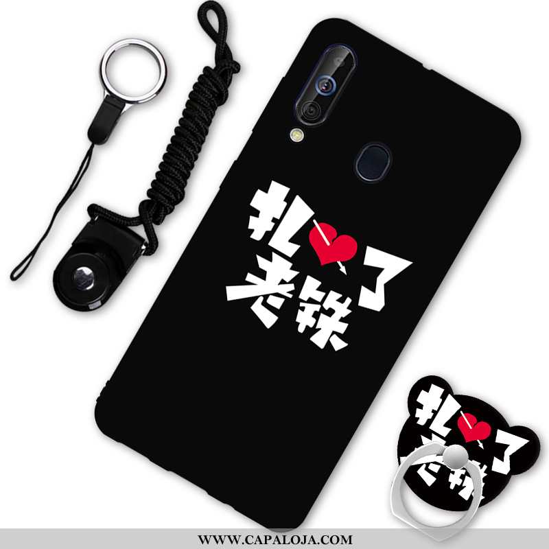Capa Samsung Galaxy A60 Soft Antiqueda Capas Telemóvel Vermelho, Samsung Galaxy A60 Feminino Baratos