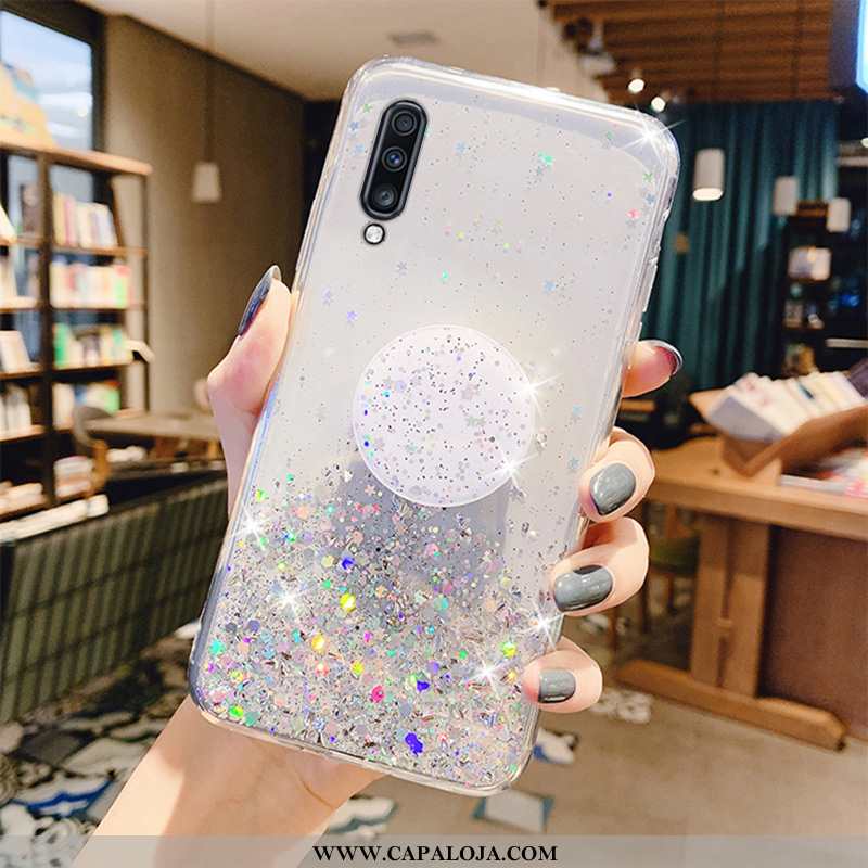Capa Samsung Galaxy A70 Slim Respirável Antiqueda Personalizada Verde, Capas Samsung Galaxy A70 Soft