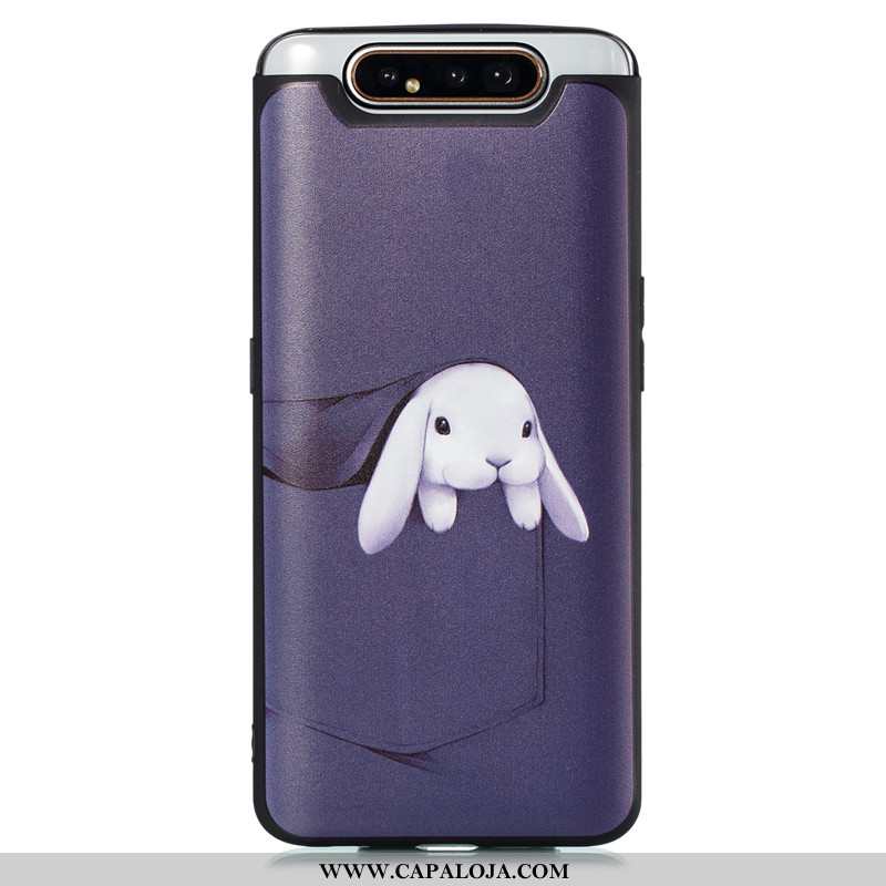 Capa Samsung Galaxy A80 Desenho Animado Telemóvel Personalizado 2020 Azul, Capas Samsung Galaxy A80 