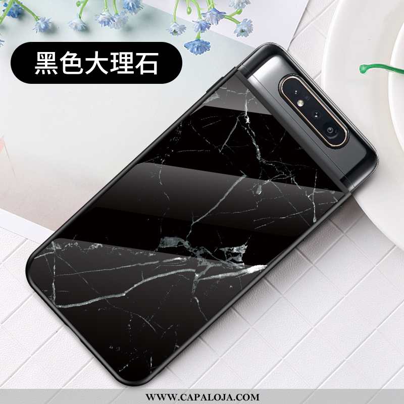 Capa Samsung Galaxy A80 Slim Resistente Malha Vermelha Vermelho, Capas Samsung Galaxy A80 Soft Promo