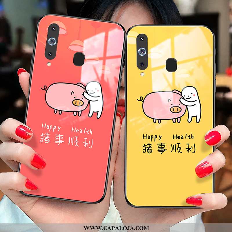 Capa Samsung Galaxy A8s Personalizado Capas Cases Telemóvel Amarelo, Samsung Galaxy A8s Protetoras B