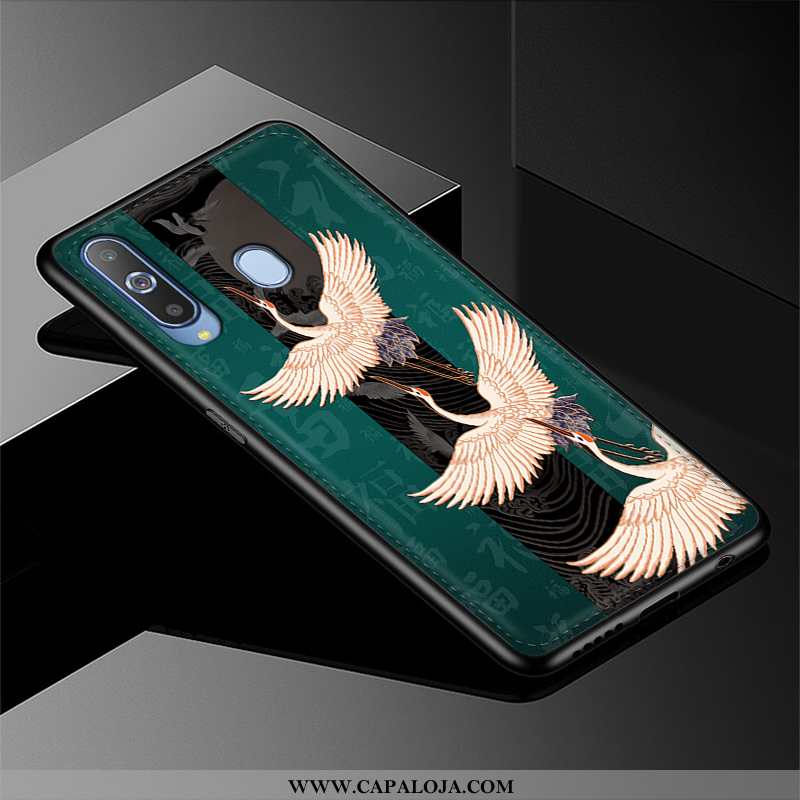 Capa Samsung Galaxy A8s Protetoras Feminino Cases Tampa Verde, Capas Samsung Galaxy A8s Couro Venda