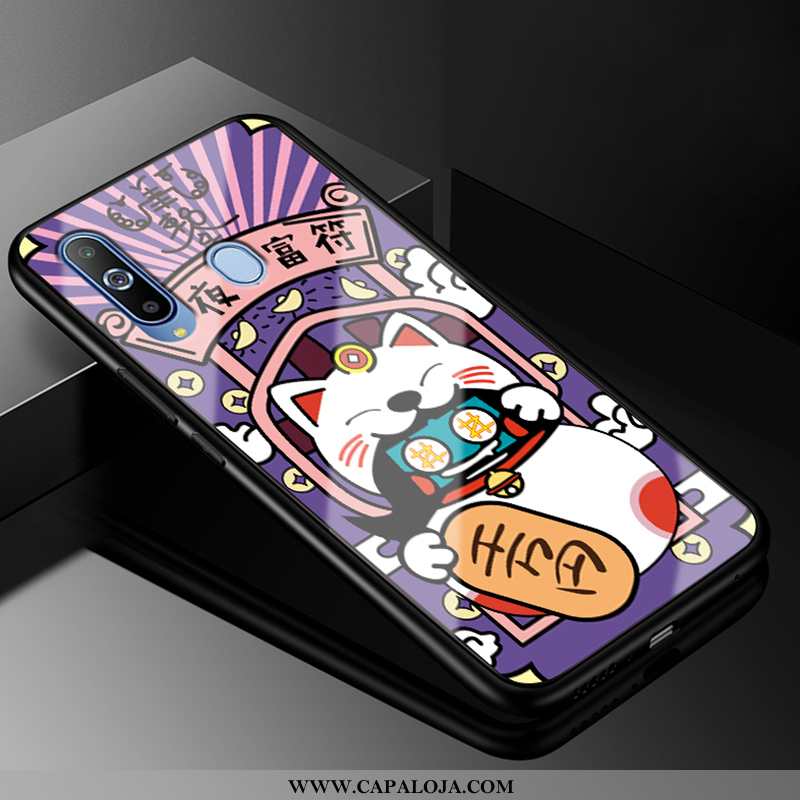 Capa Samsung Galaxy A8s Vidro Casal Capas Tampa Branco, Samsung Galaxy A8s Estilosas Baratas