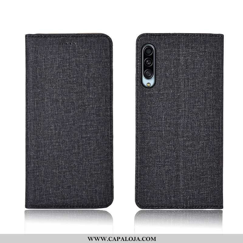 Capa Samsung Galaxy A90 5g Couro Masculino Antiqueda Completa Azul, Capas Samsung Galaxy A90 5g Prot