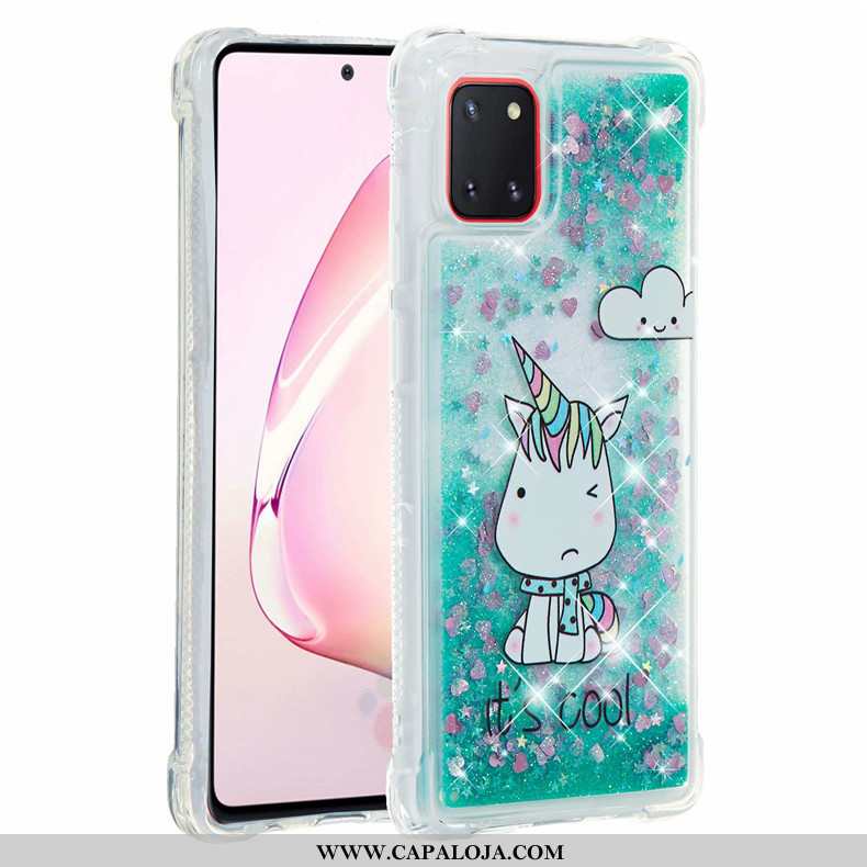 Capa Samsung Galaxy Note 10 Lite Soft Cases Vermelha Capas Rosa, Samsung Galaxy Note 10 Lite Cola Ba