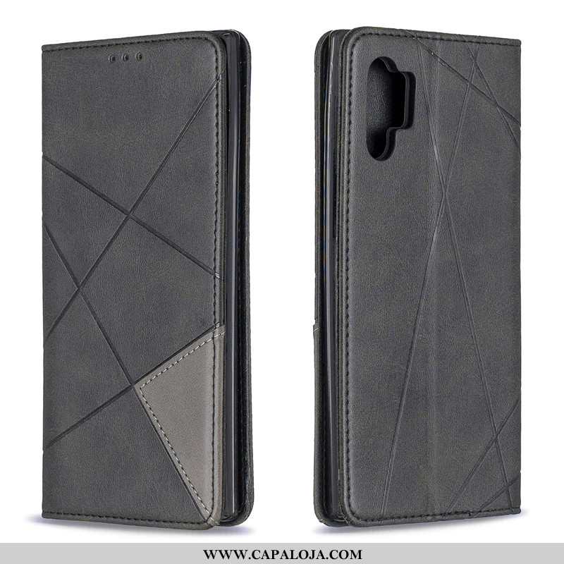 Capa Samsung Galaxy Note 10+ Protetoras Lisas Minimalista Cinza, Capas Samsung Galaxy Note 10+ Corda