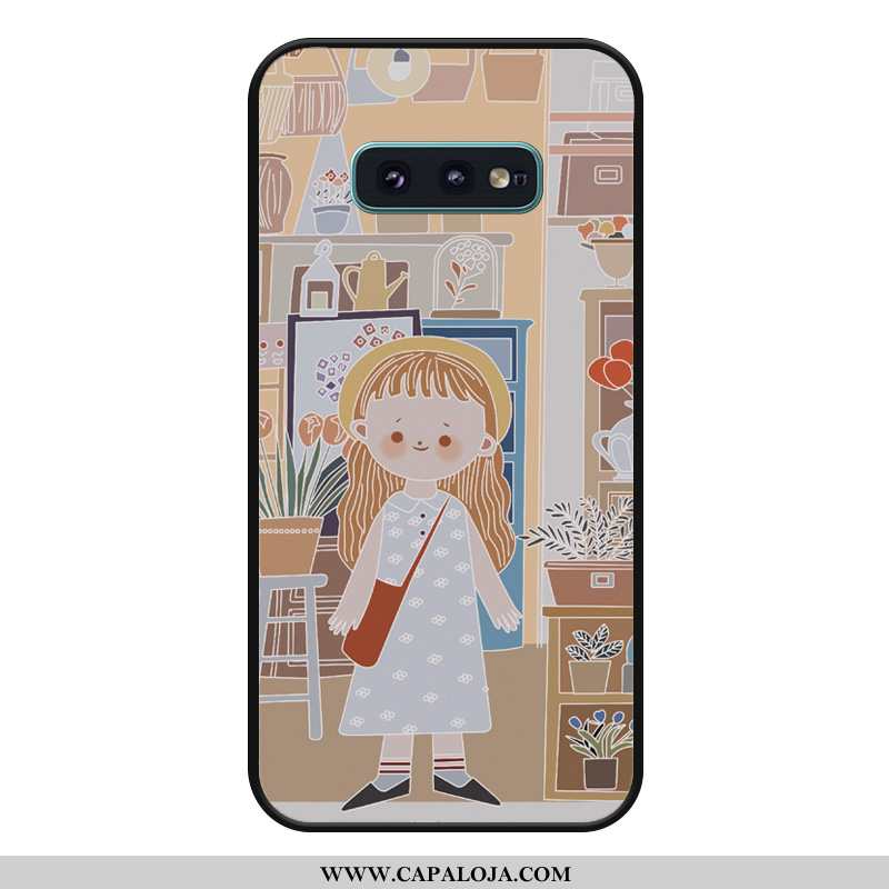 Capa Samsung Galaxy S10e Silicone Menina Azul Loja, Capas Samsung Galaxy S10e Telemóvel Baratas