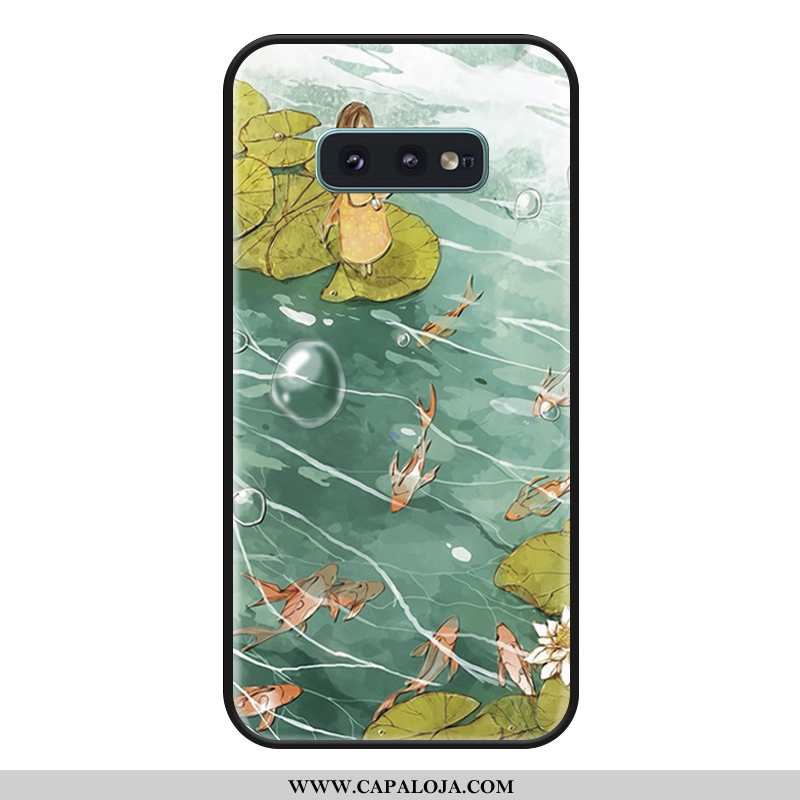 Capa Samsung Galaxy S10e Soft Completa Feminino Verde, Capas Samsung Galaxy S10e Silicone Promoção