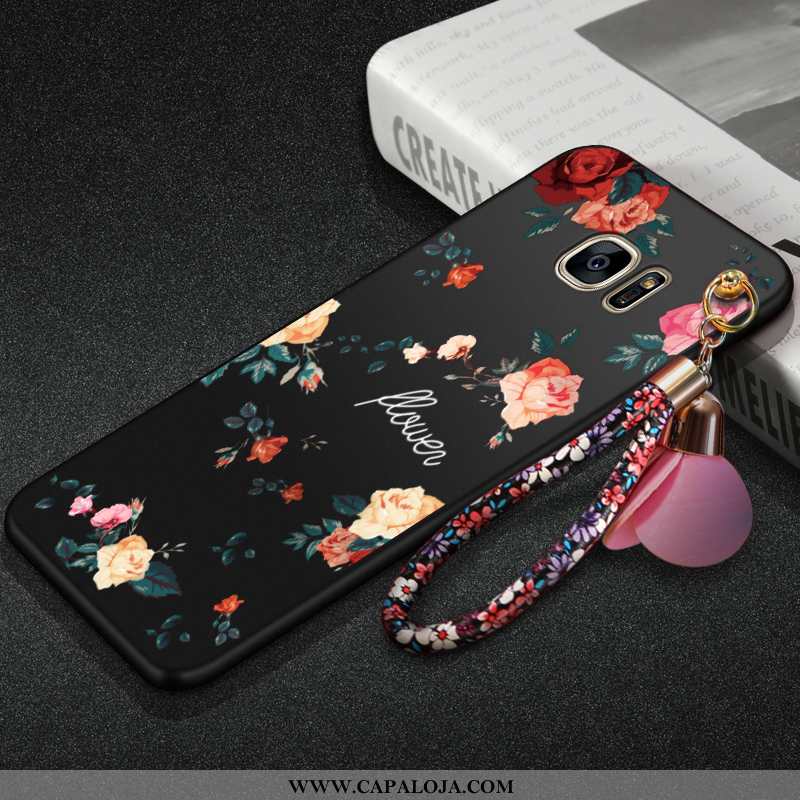 Capa Samsung Galaxy S7 Edge Personalizada Capas Frente Vermelha Vermelho, Samsung Galaxy S7 Edge Pro