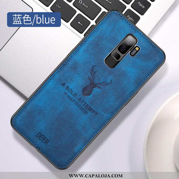 Capa Samsung Galaxy S9+ Criativas Cases Personalizada Telemóvel Azul, Capas Samsung Galaxy S9+ Prote