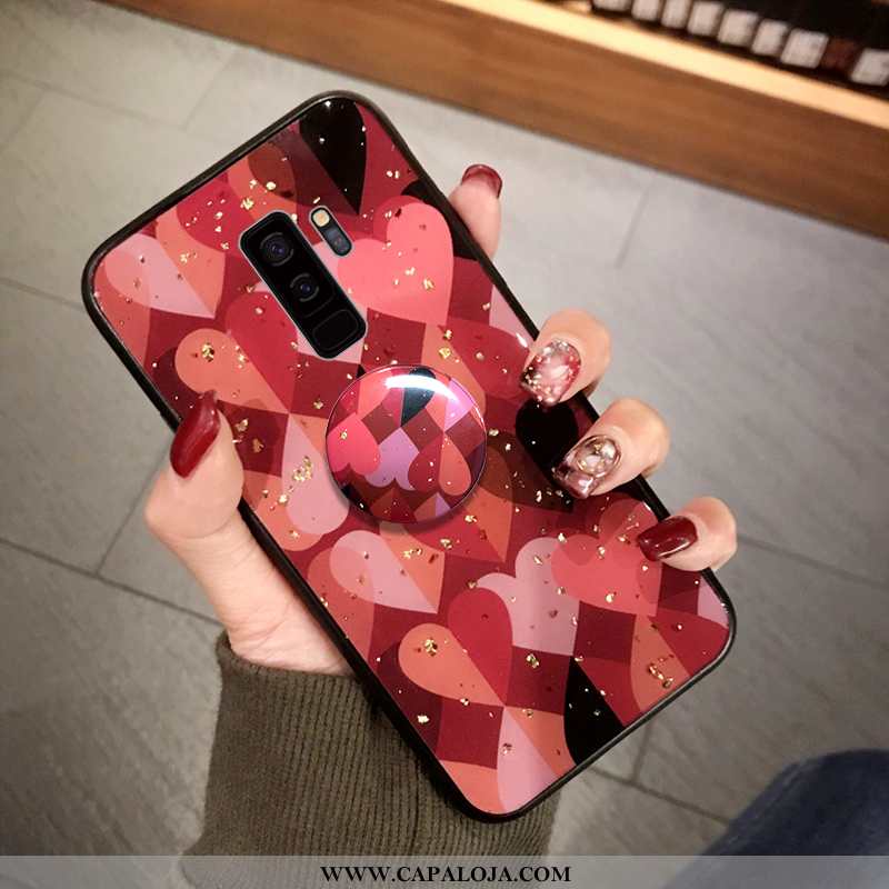 Capa Samsung Galaxy S9+ Protetoras Grande Telemóvel Antiqueda Vermelho, Capas Samsung Galaxy S9+ Sof