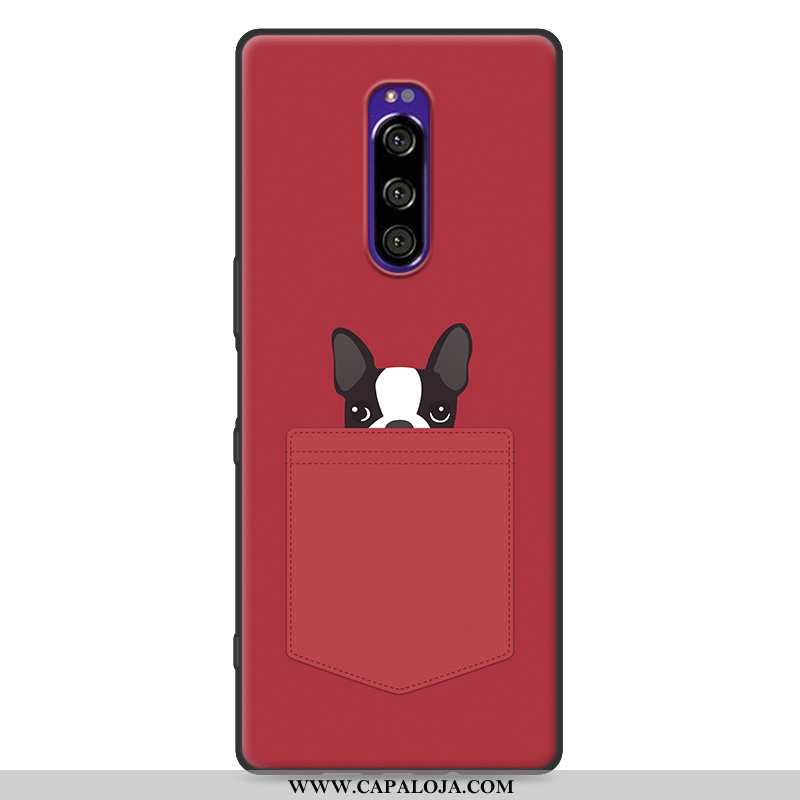 Capa Sony Xperia 1 Soft Personalizado Fosco Silicone Cinza, Capas Sony Xperia 1 Protetoras Promoção
