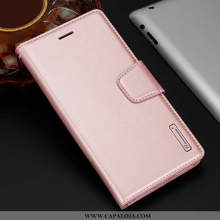 Capa Sony Xperia 10 Plus Couro Feminino Cover Telemóvel Rosa, Capas Sony Xperia 10 Plus Cases Promoç