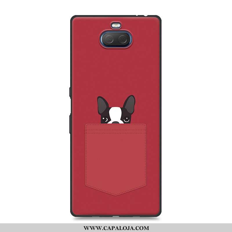 Capa Sony Xperia 10 Plus Desenho Animado Cases Antiqueda Protetoras Cinza, Capas Sony Xperia 10 Plus
