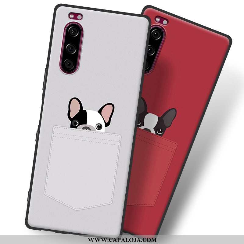 Capa Sony Xperia 5 Protetoras Capas Cases Completa Cinza, Sony Xperia 5 Silicone Venda