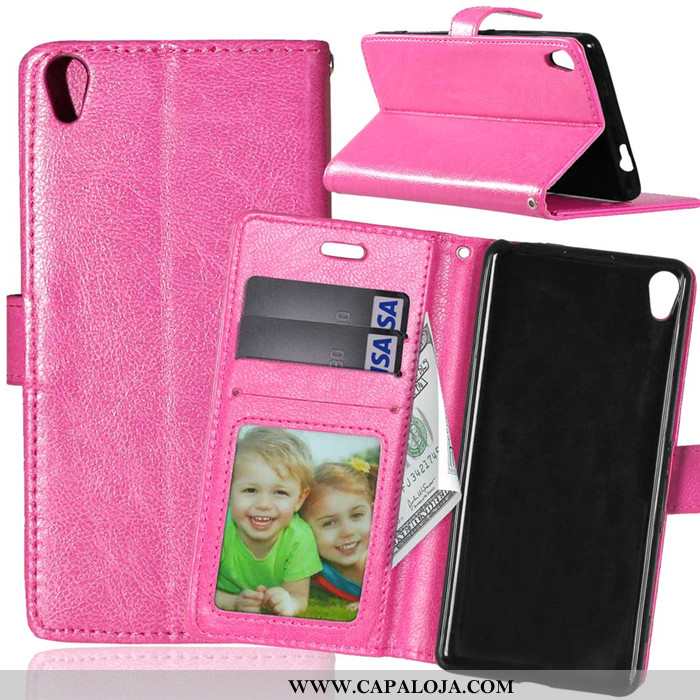 Capa Sony Xperia Xa Silicone Feminino Couro Protetoras Castanho, Capas Sony Xperia Xa Carteira Barat
