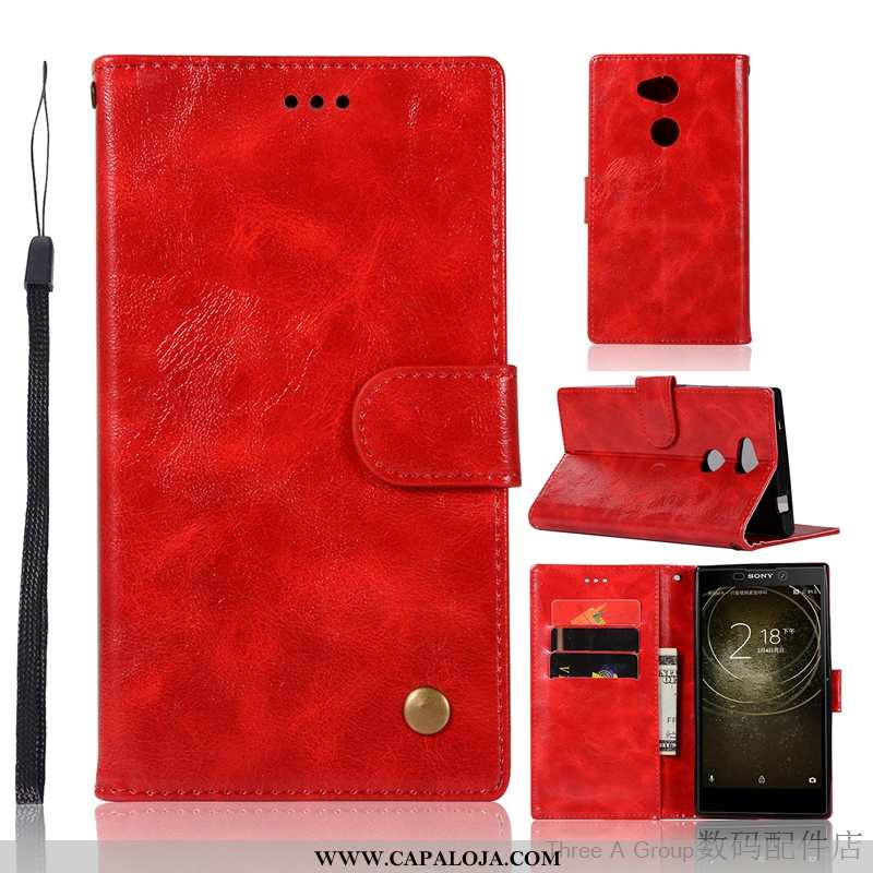 Capa Sony Xperia Xa2 Retro Protetoras Personalizado Cover Cinza, Capas Sony Xperia Xa2 Couro Baratos