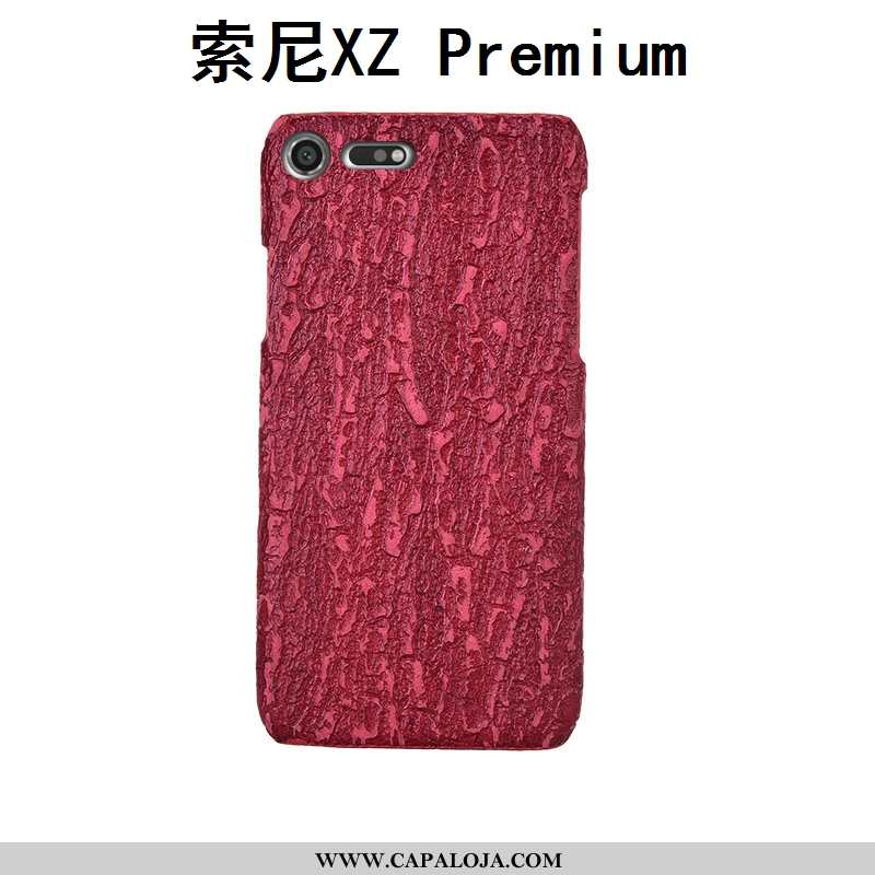 Capa Sony Xperia Xz Premium Couro Cinza Masculino Cases, Capas Sony Xperia Xz Premium Protetoras Com