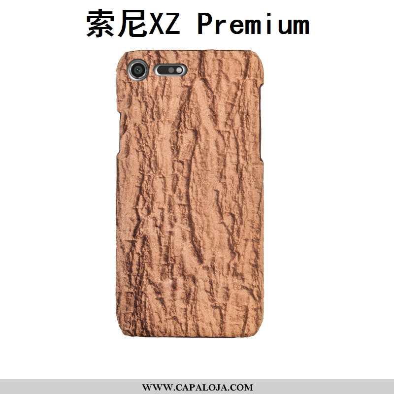 Capa Sony Xperia Xz Premium Couro Cinza Masculino Cases, Capas Sony Xperia Xz Premium Protetoras Com