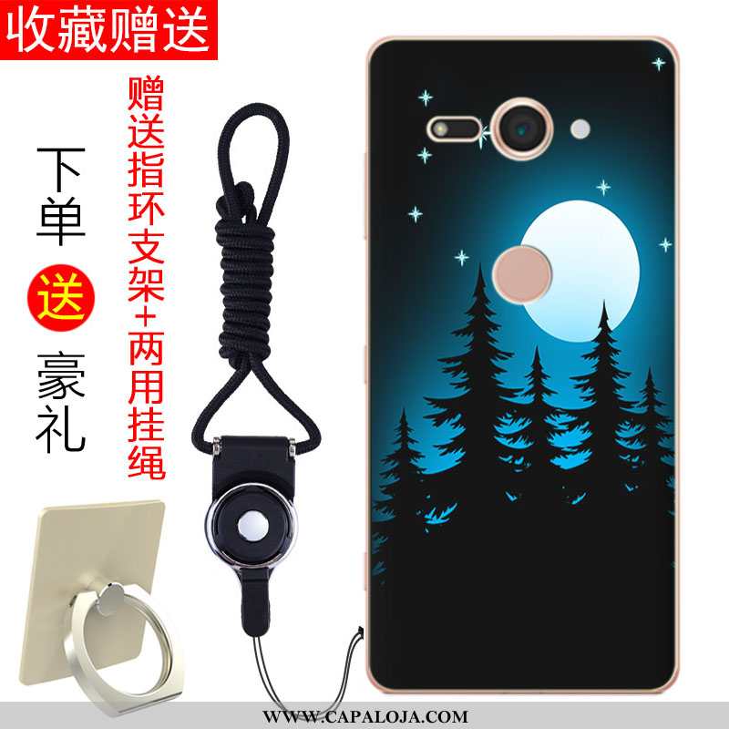 Capa Sony Xperia Xz2 Compact Tendencia Preto Cases Capas, Sony Xperia Xz2 Compact Soft Online