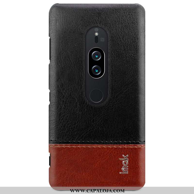 Capa Sony Xperia Xz2 Premium Protetoras Preto Nova Cases, Capas Sony Xperia Xz2 Premium Couro Promoç