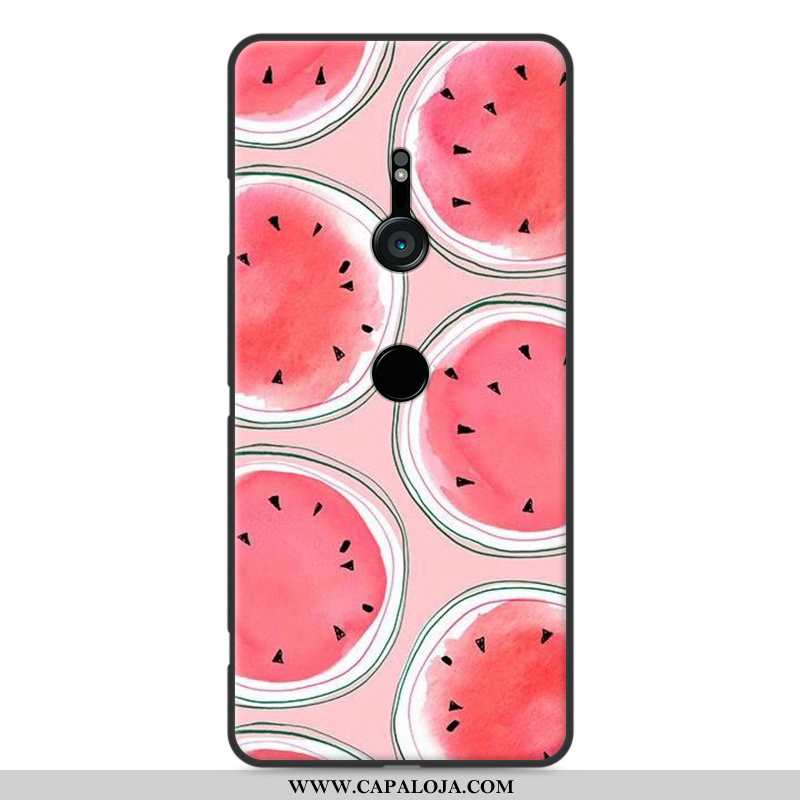 Capa Sony Xperia Xz3 Soft Pintado Completa Antiqueda Azul, Capas Sony Xperia Xz3 Protetoras Comprar