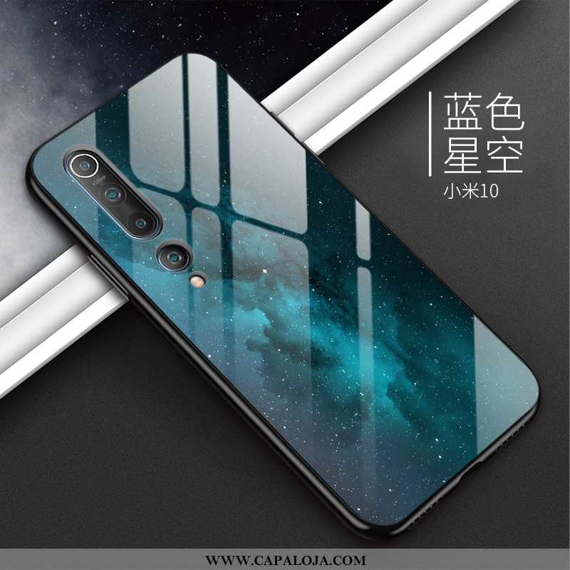 Capa Xiaomi Mi 10 Fosco Silicone Telemóvel Resistente Branco, Capas Xiaomi Mi 10 Personalizada Onlin