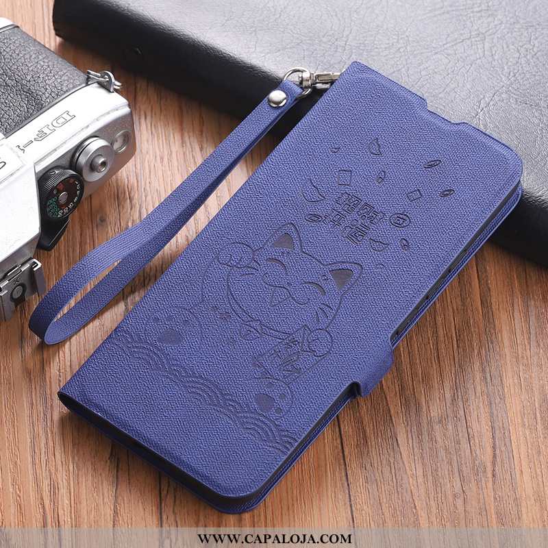 Capa Xiaomi Mi 10 Pro Criativas Completa Antiqueda Cover Azul, Capas Xiaomi Mi 10 Pro Couro Baratos