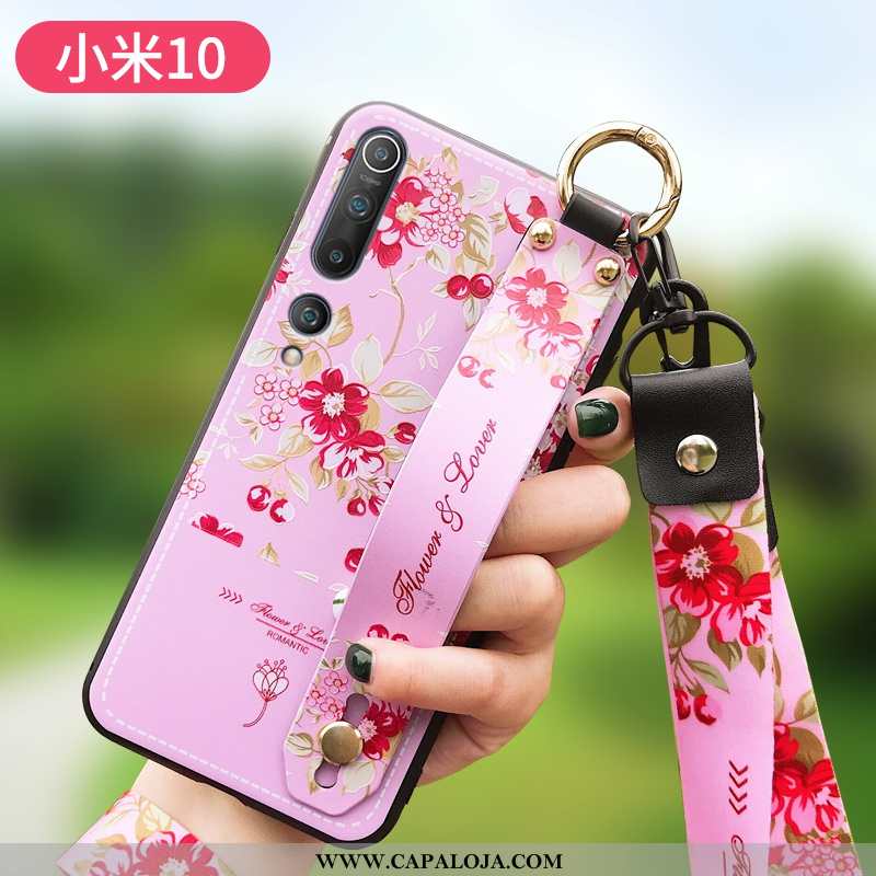 Capa Xiaomi Mi 10 Super Slim Capas Wrisband Vermelho, Xiaomi Mi 10 Protetoras Venda