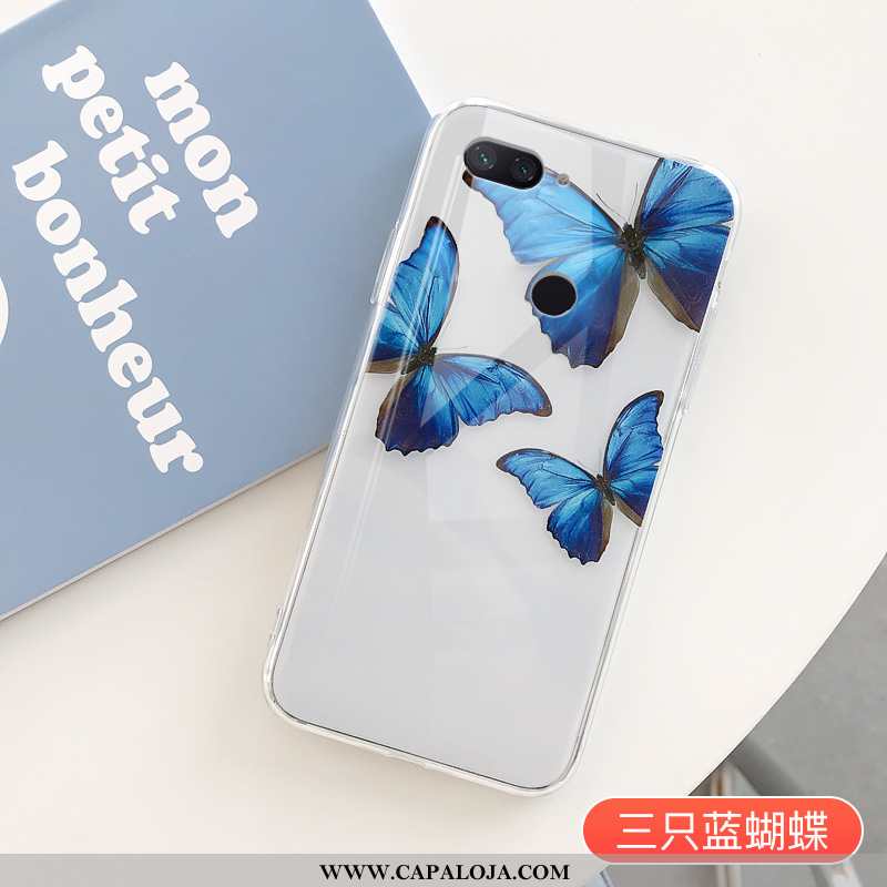 Capa Xiaomi Mi 8 Lite Clara Masculino Casal Slim Rosa, Capas Xiaomi Mi 8 Lite Personalizado Baratos