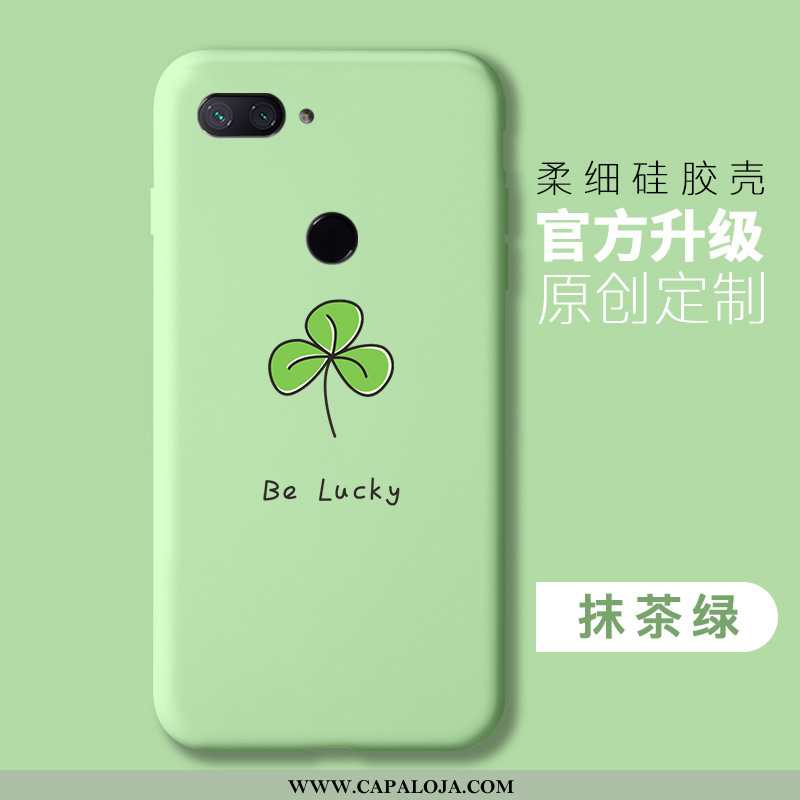 Capa Xiaomi Mi 8 Lite Protetoras Slim Cases Rosa, Capas Xiaomi Mi 8 Lite Silicone Baratas